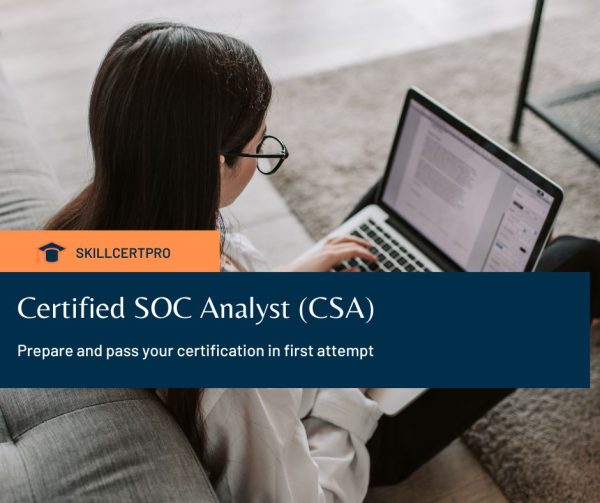 Certified SOC Analyst (CSA) Exam questions